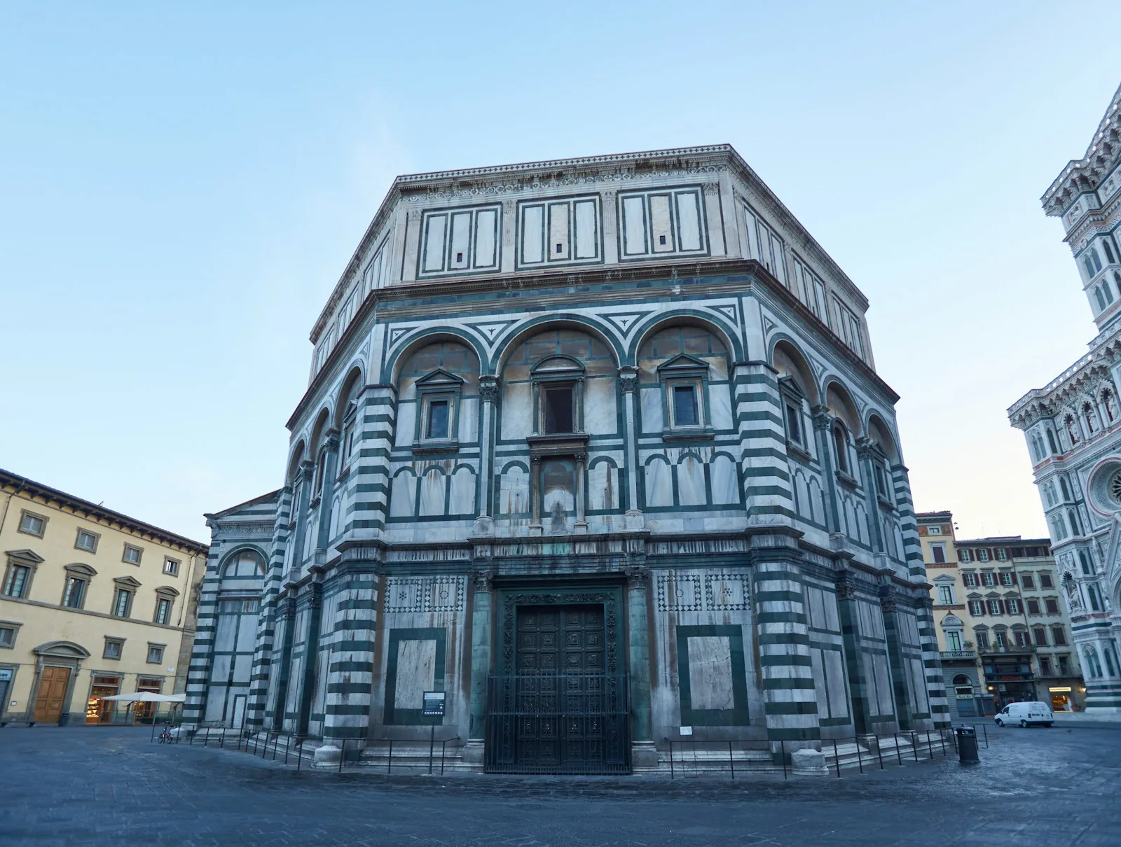 Exterior view near the entrance to the Museo dell’Opera del Duomo in Florence